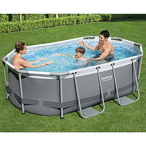 Басейн каркасний Bestway 5614A габарити 305x200x84 см, об'єм 3668 л (картриджний фільтр), фото 5