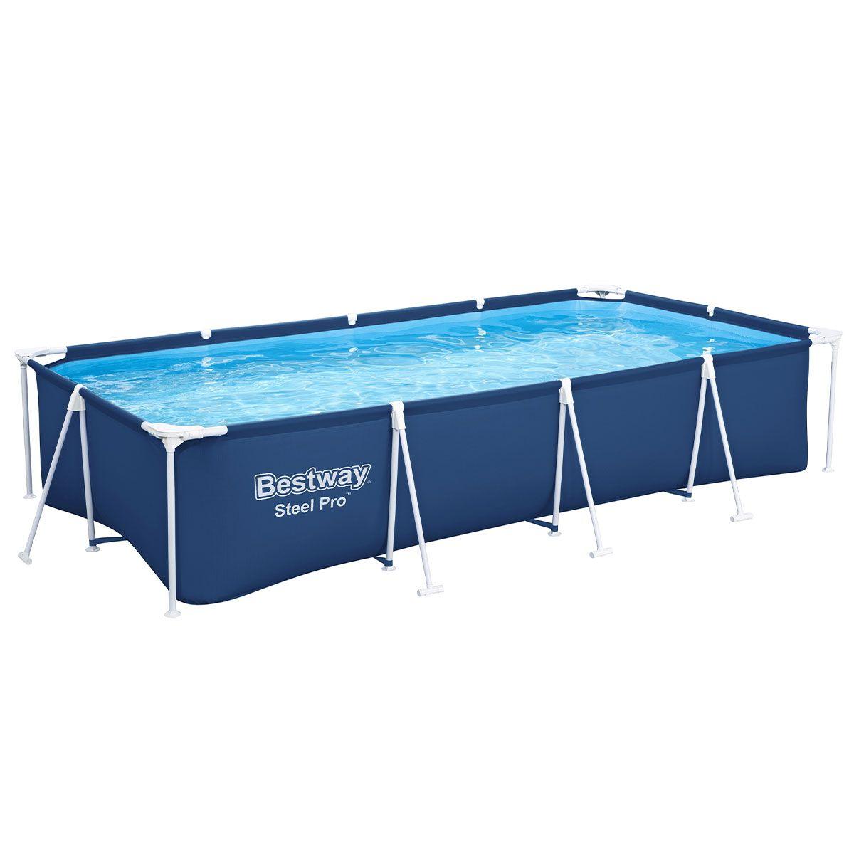 Басейн каркасний Bestway 56405 габарити 400x211x81 см, об'єм 5700 л