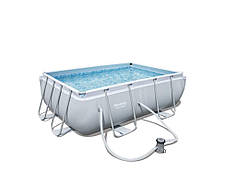 Басейн каркасний Bestway 56629 габарити 282x196x84 см, об'єм 3662 л (картриджний фільтр), фото 3
