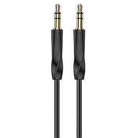 Аудіокабель BOROFONE BL16 Clear sound AUX audio cable Black ly
