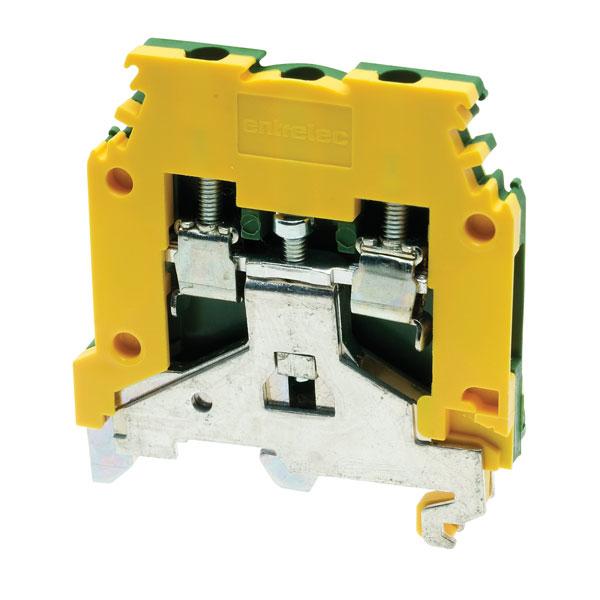 Клема гвинтова ABB MA2.5/5.P на DIN-рейку 24А 800В до 2.5мм2 (1SNA165488R2700)