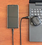 Кабель Mibrand MI-32 Nylon Charging Line USB for Lightning 2A 2m Black (MIDC/322LB), фото 5