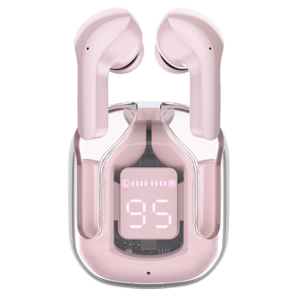 Бездротові навушники ACEFAST T6 True wireless stereo headset Pink Lotus lly