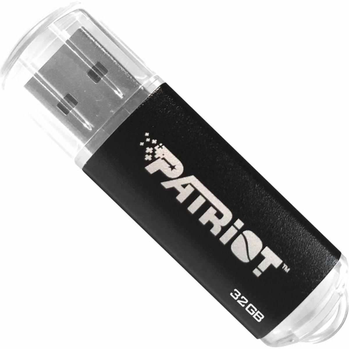 Flash Patriot USB 2.0 Xporter Pulse 32GB Metal/Black (PSF32GXPPBUSB)