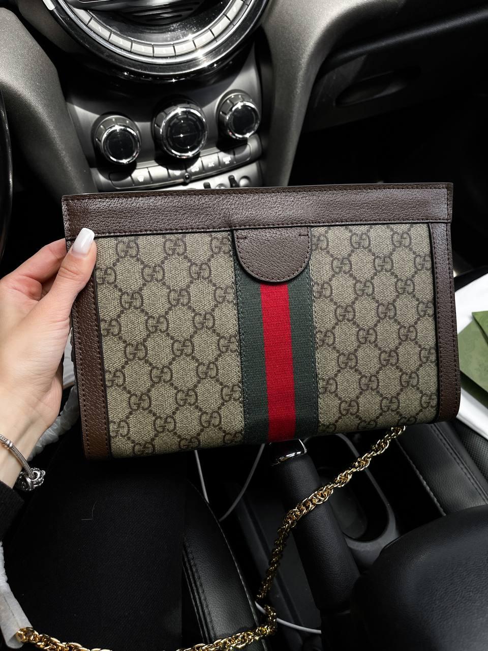 Жіноча сумка Гуччі бежева Gucci Beige, фото 1