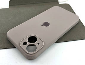 Чохол на iPhone 14 накладка бампер Soft Case Full силіконовий original бежевий