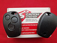 Ключ Renault з 2014+ 3 кнопки PCF7961M 4A AES 433Mhz