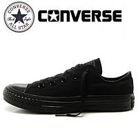 Низькі чоловічі і жіночі сині кеди Converse All Star 35-46р