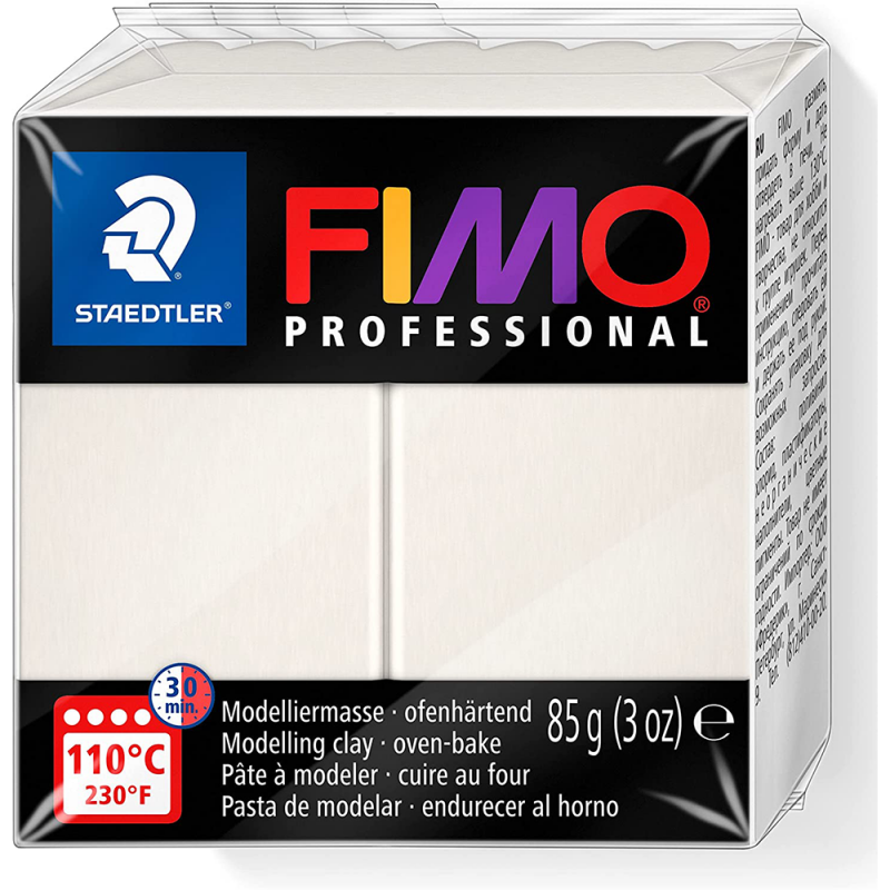 Пластика для виготовлення ляльок, Порцелянова, 85 г, FIMO Professional