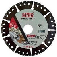 Алмазний відрізний диск Diamond blade Kona Flex 230x22.2 General Purpose (universal)