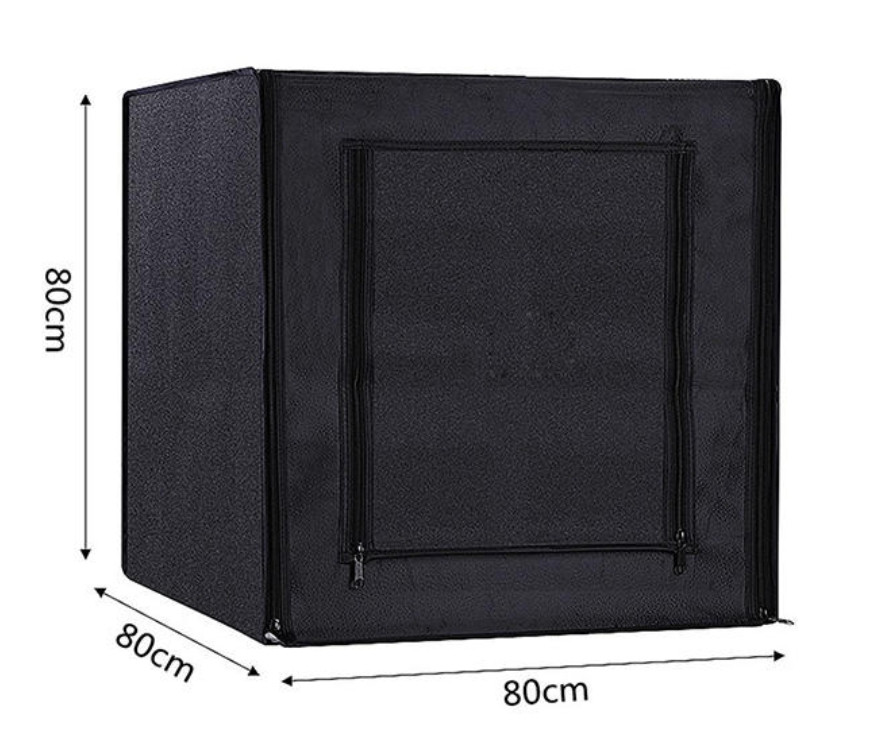 Лайткуб для предметної зйомки 80x80x80см, фото 1
