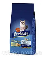 Сухий корм Brekkies Cat Delice Fish для дорослих котів з рибою, 20 кг