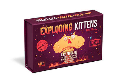 Настільна гра Exploding Kittens Party Pack (Вибухові кошенята), фото 1