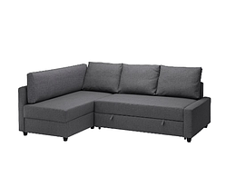 FRIHETEN / KLAGSHAMN Кутовий диван зі спальною функцією Skiftebo темно-сірий 694.443.30