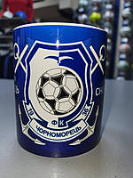 Чашка чайна із зображенням символіки ФК Чорноморець