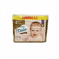 Дитячі одноразові підгузки Dada Extra Care Jumbo Bag Розмір 4 Maxi (7-16 кг) 82 шт