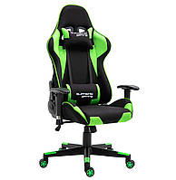 Компьютерное кресло из ткани PlayMaker Supreme Gaming 94560 Черно-зеленый
