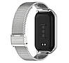 Ремінець металевий Mijobs Milan для фітнес браслета Xiaomi Mi Smart Band 8 Active - Silver, фото 3