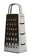 Терка из пищевой жести эконом с металлической ручкой 9.2х6.8х21,3см GUSTO GT-6002
