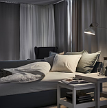 HOLMSUND Кутовий диван з функцією сну Orrsta світло-блакитний 292.282.05, фото 4