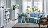 HOLMSUND Кутовий диван з функцією сну Orrsta світло-блакитний 292.282.05, фото 8