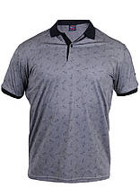 Футболка-поло чоловіча Paul & Shark 23-1584-1 темно-сіра L