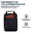 Сумка для ноутбука Promate Rebel-MB 13.3" Black (rebel-mb.black), фото 6