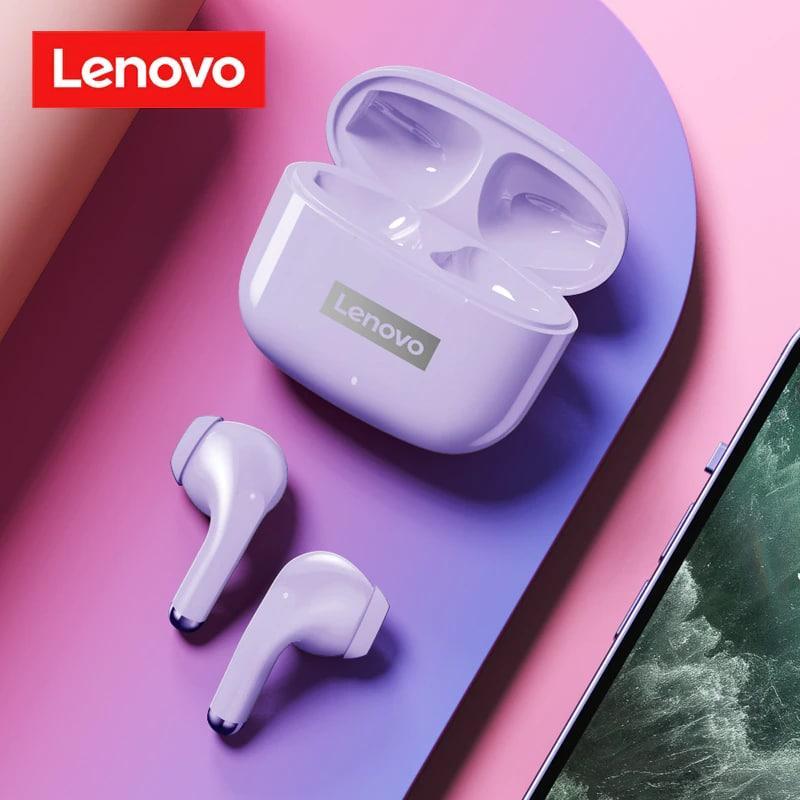 Навушники Lenovo LP40 Pro purple Блютуз  Леново LP40Pro