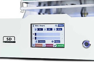 Багатофункціональний 3D принтер із закритою робочою камерою Printo H3 Corexy SD USB USB VLCS touch BIC, фото 5