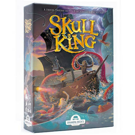 Настільна гра Skull King / Череп Король (коробка англійською, правила російською), фото 1