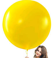 Велика Повітряна Куля Latex Balloon 36 дюймів 90 см Жовтий (00346)