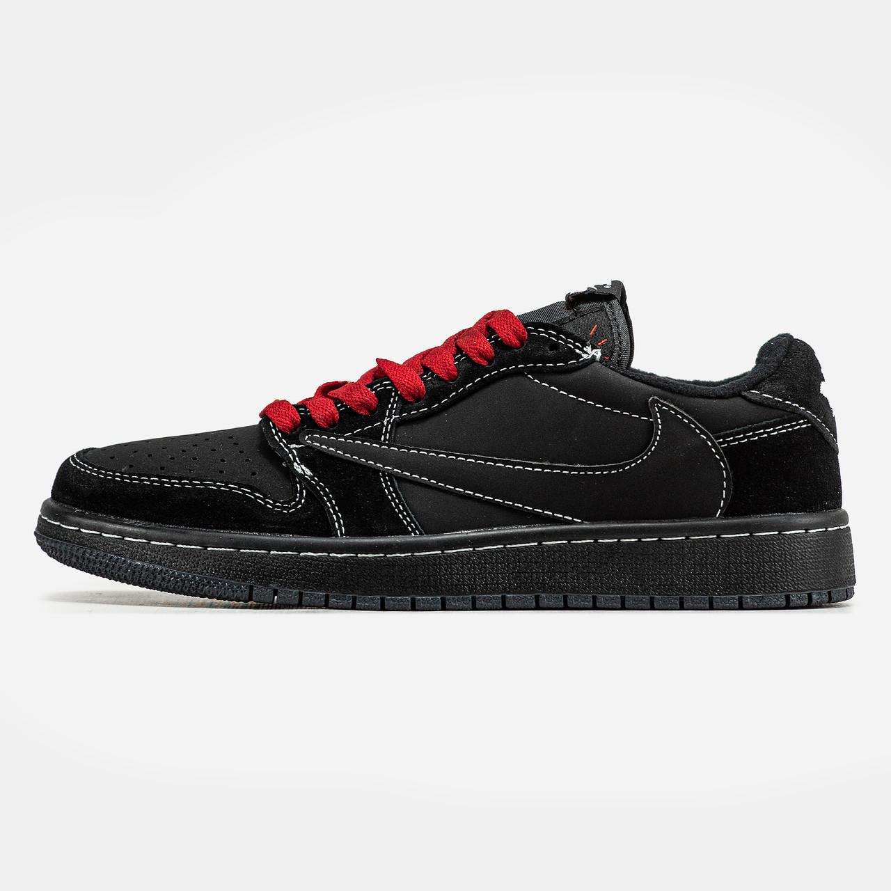 Жіночі кросівки Nike Air Jordan 1 Low x Travis Scott Phantom | Стрітстайл та комфорт