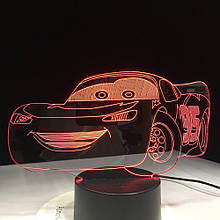 Тачки Маквін, Змінна пластинка на 3D світильник