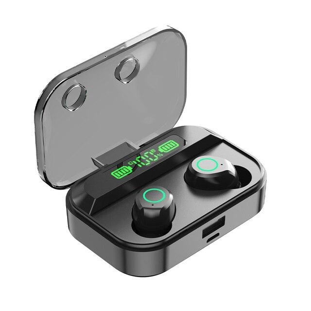 TWS TG02 Навушники Бездротові True Wireless Bluetooth 5.0 C Павер Банком