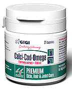 Кальцій Код Омега Calci Cod Omega Gigi вітаміни для кісток суглобів вовни шкіри собак і кішок, 21 капсула