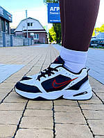 Nike Air Monarch Black White «Red Logo» 37