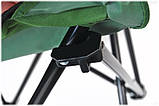 Складане туристичне рибальське крісло з підстаканником зелене Malatec, фото 5
