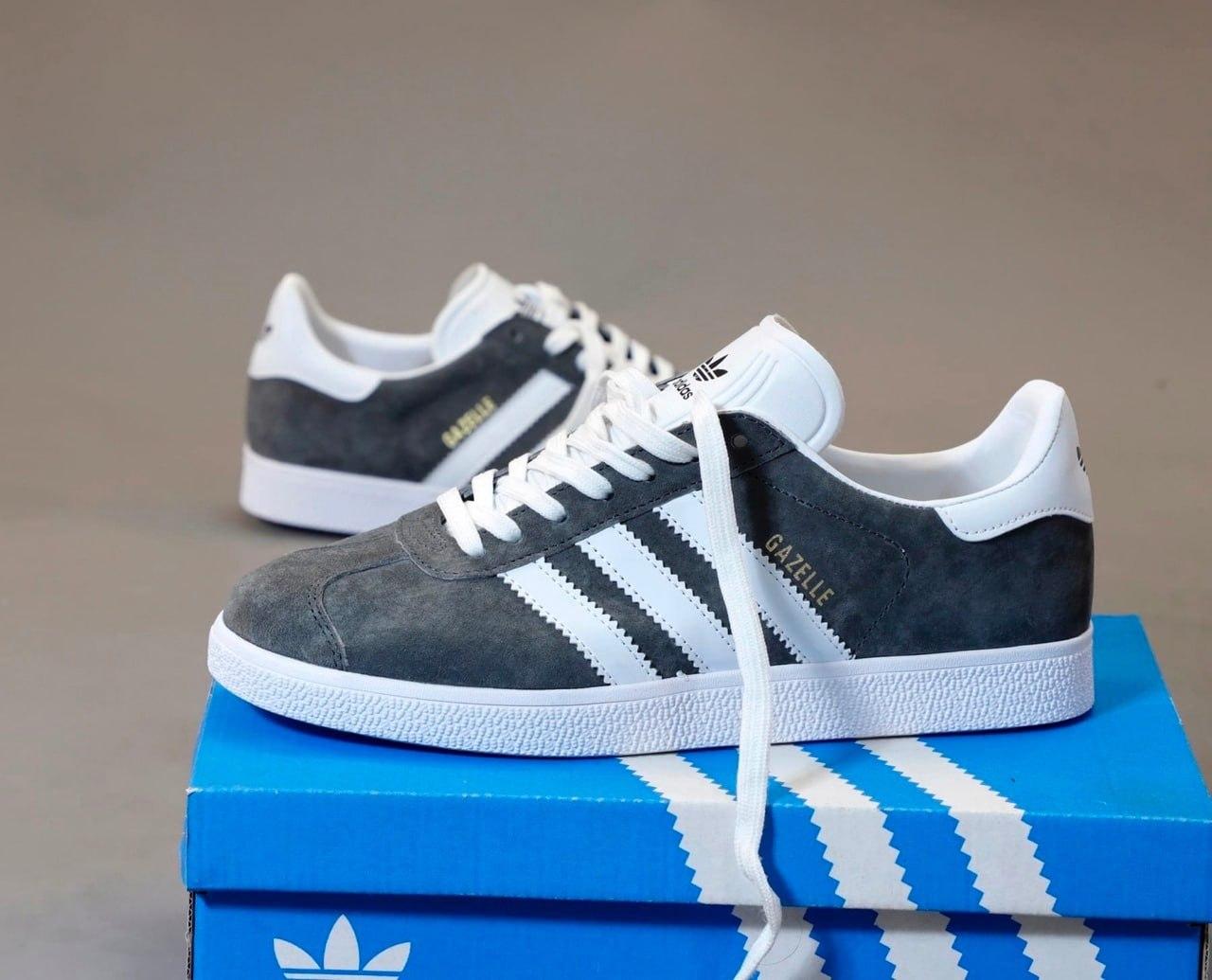 Adidas Gazelle Grey White ID 1838219008 2299 Prom.ua