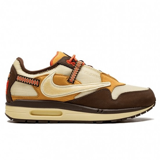 Air Max 1 Travis Scott Cactus Jack Baroque Brown - фото 1 - id-p1838209213