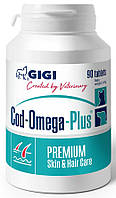 Код Омега Плюс Gigi Cod Omega Plus витамины для кожи и шерсти собак и кошек, 90 таблеток