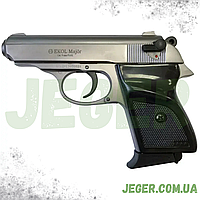 Стартовий сигнальний пістолет Ekol Major Fume (Satin) 9мм, шумовий пістолет Ekol Major Fume (Satin) для самооборони JGR