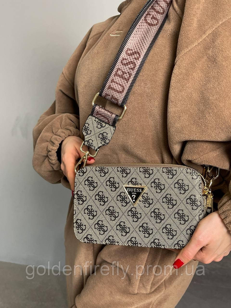 Купити Guess The Snapshot Bag Silver Less, ціна 1337 грн Prom.ua (ID