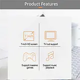 Ігрова ретроприставка Puls PSP X12Puls 10000 ігор 16gb-7" Портативна консоль зі встановленими іграми, ТВ вих, фото 9