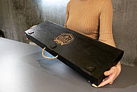 Шампури подарункові набір бокс для пікніка гриля та барбекю Оригінальні Віп подарунки на день народження татові, хлопцю,, фото 2