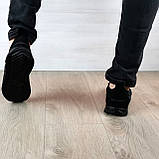 Кросівки чоловічі чорні сітка, фото 8