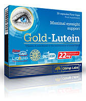 Лютеин Витамины А,Е Цинк и Омега3 OLIMP Gold-Lutein 30 капсул