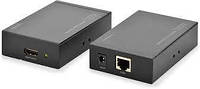 Удлинитель HDMI Digitus extender over Cat 5 UTP 50m, Black (DS-55100)