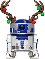 One Size Колекційна фігурка Funko Pop Star Wars: Holiday R2D2 with Antlers, багатобарвна