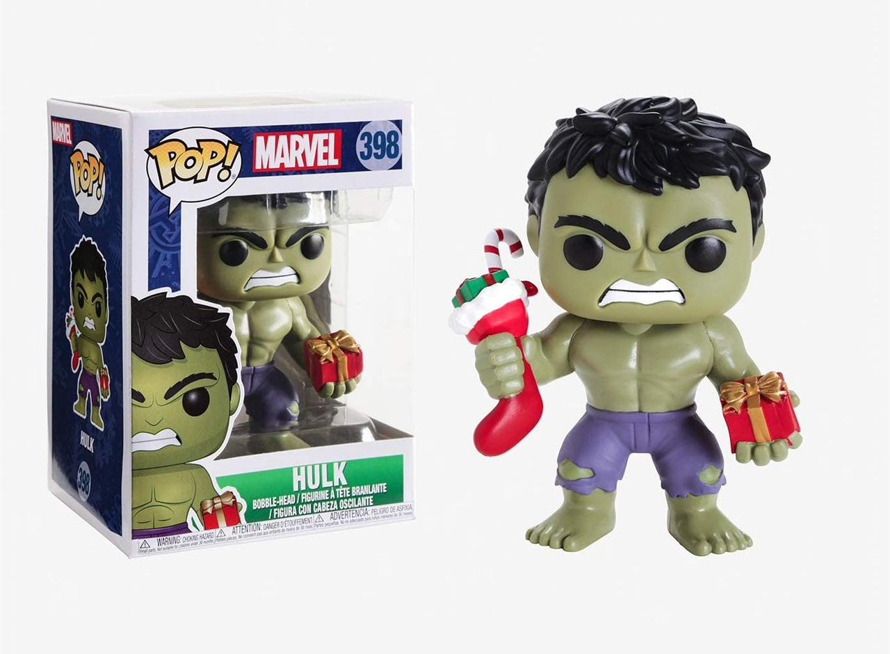 One Size Funko Pop Marvel Holiday Hulk with