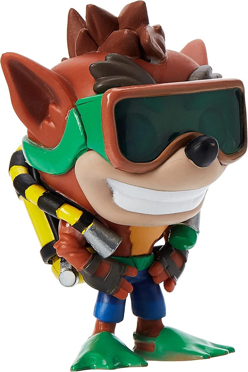 Колекційна фігурка Funko Pop Games: Crash Bandicoot Crash With Scuba Gear, різнокольоровий 33916